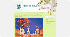 Desktop Screenshot of kimonousa.com